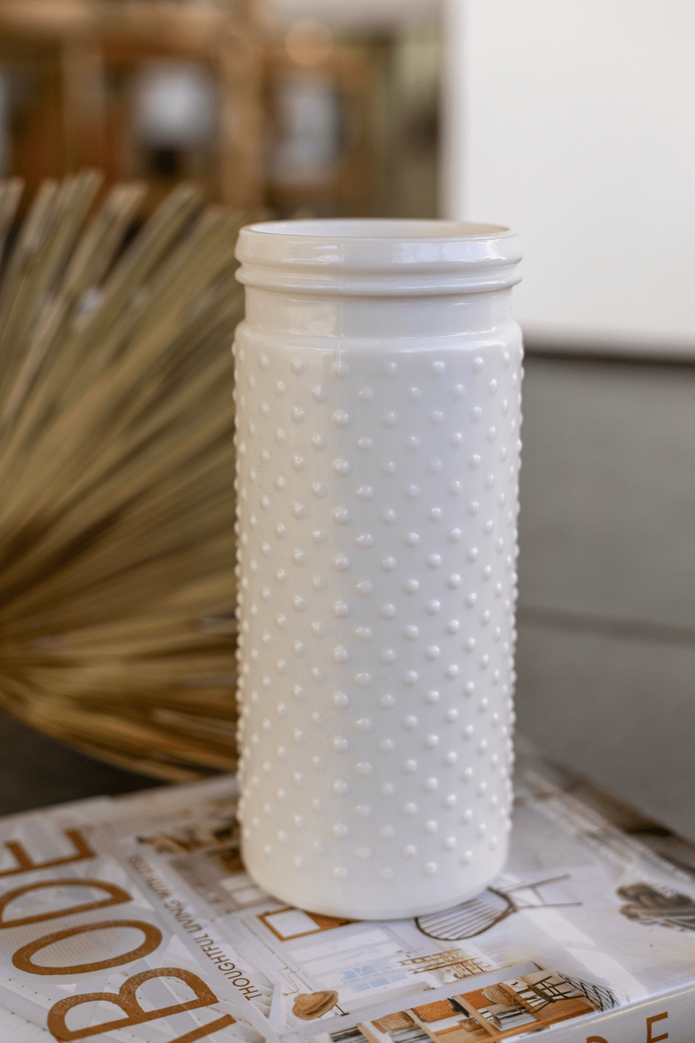 Mode vase in white