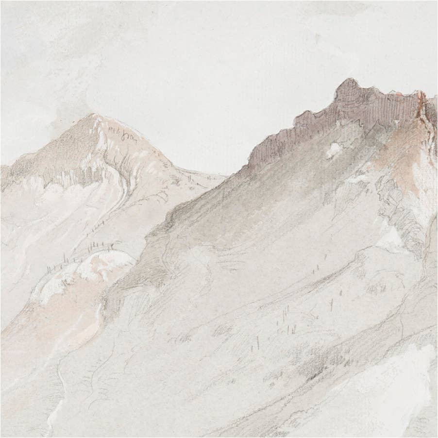 Mountain Peak Art Print: 8x10in